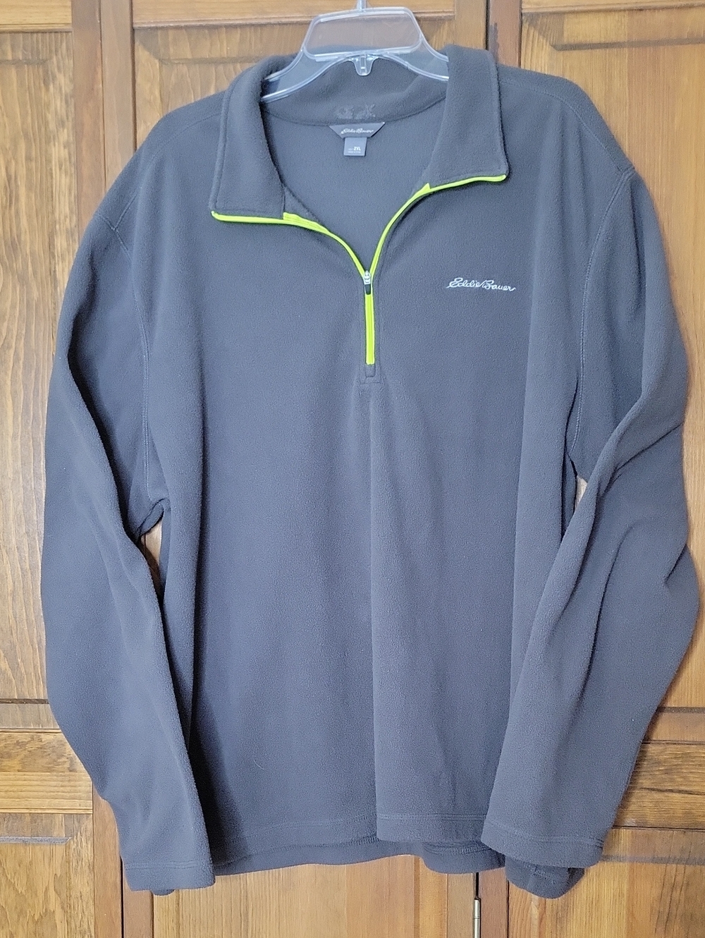 Eddie Bauer Polartec Fleece Quarter-Zip Pullober Sz 2XL
